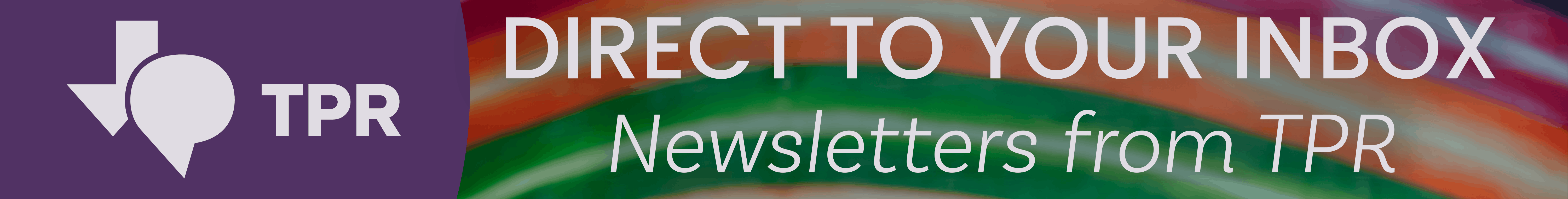 TPR Newsletter Banner